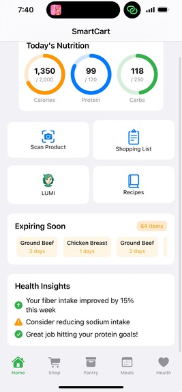 SmartCart – screenshot 2