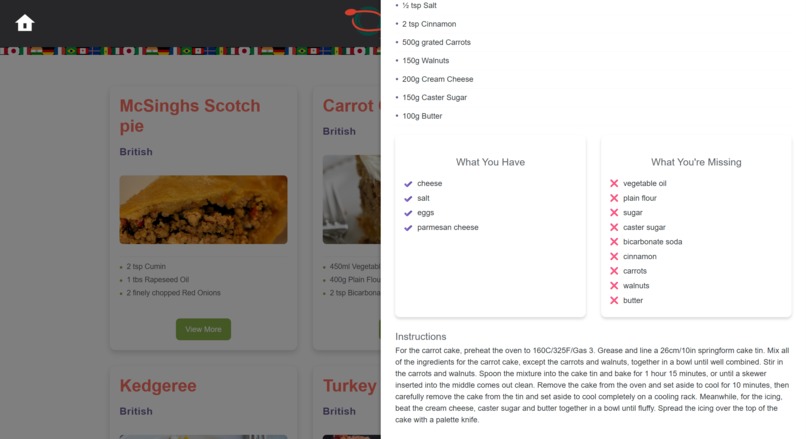 GlobalEats – screenshot 2