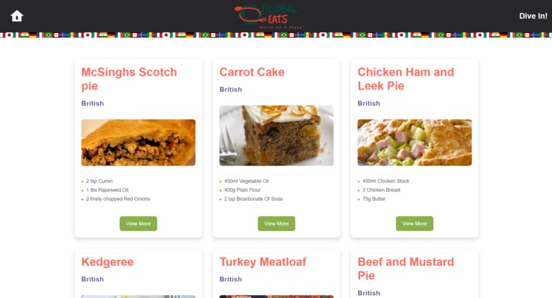 GlobalEats – screenshot 3