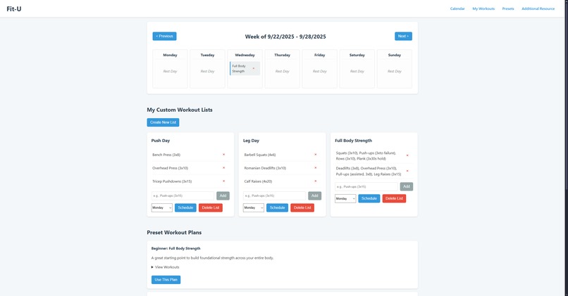 Fit-U – screenshot 1