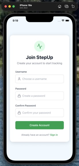 StepUp – screenshot 9