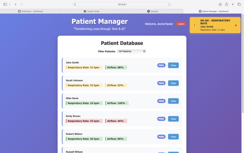 Agent Powered Patient Moniter – screenshot 2