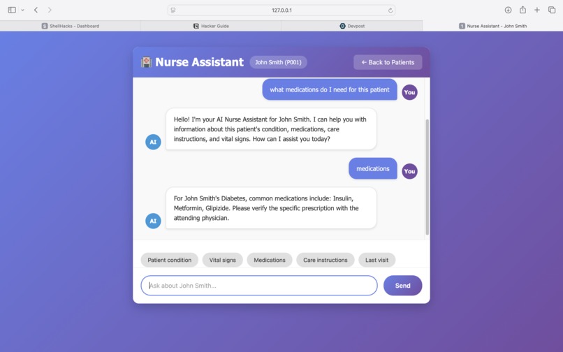 Agent Powered Patient Moniter – screenshot 3