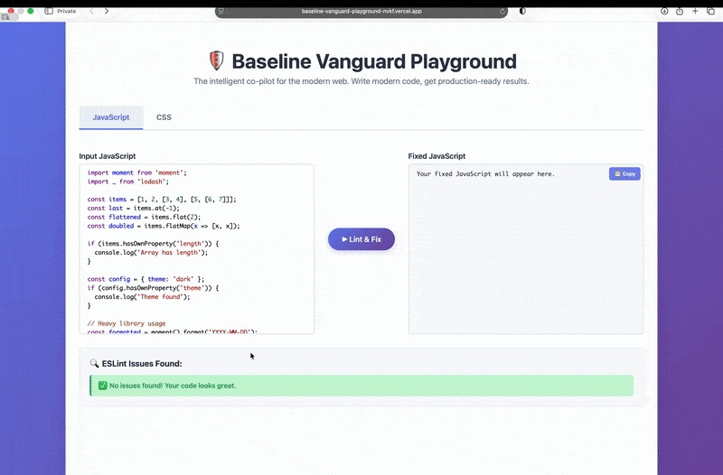 Baseline Vanguard – screenshot 1