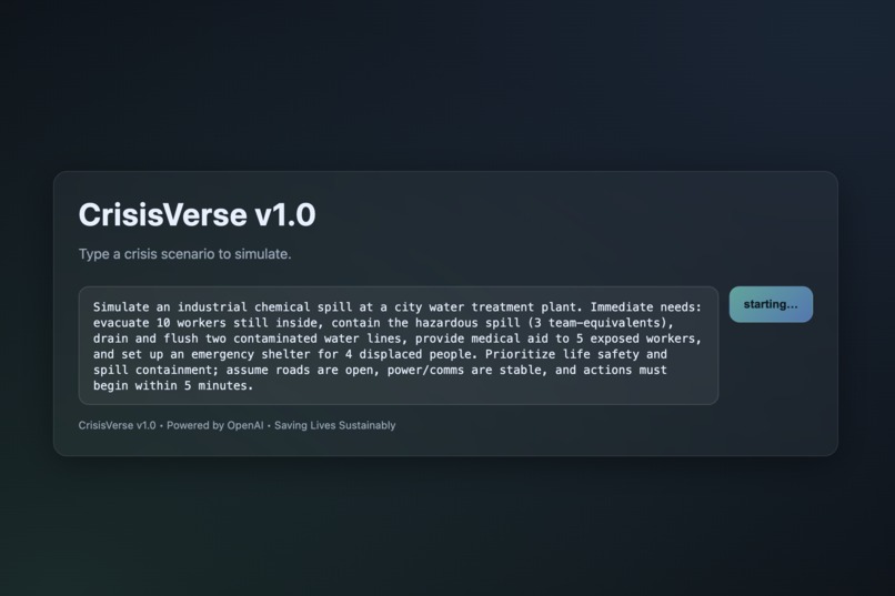 CrisisVerse v1.0 – screenshot 4
