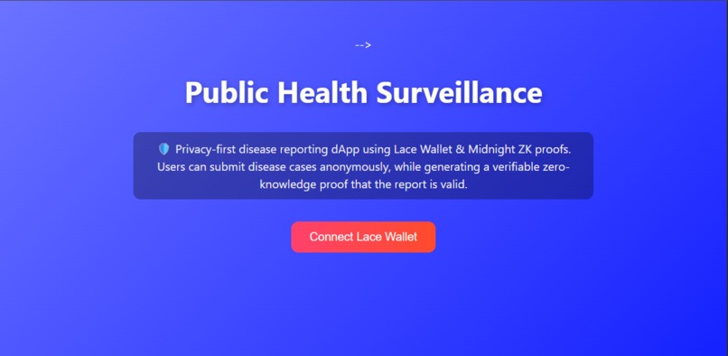 Public Health Surveillance – screenshot 1