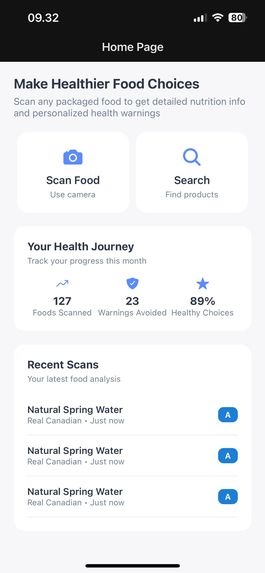 nutriLens – screenshot 5