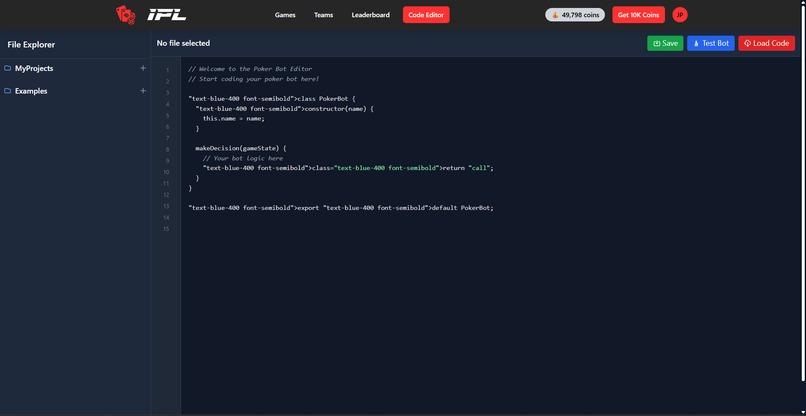 Intelligent Poker League – screenshot 2