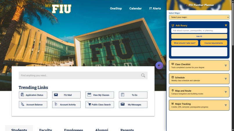 FIU Panther Planner – screenshot 1