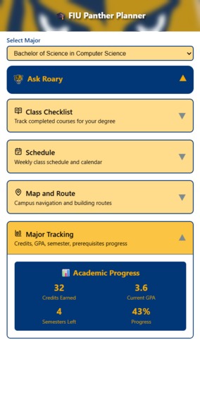 FIU Panther Planner – screenshot 9
