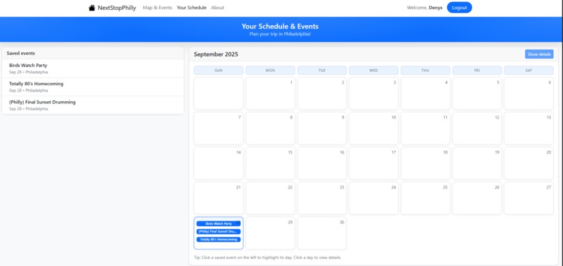 NextStopPhilly – screenshot 3