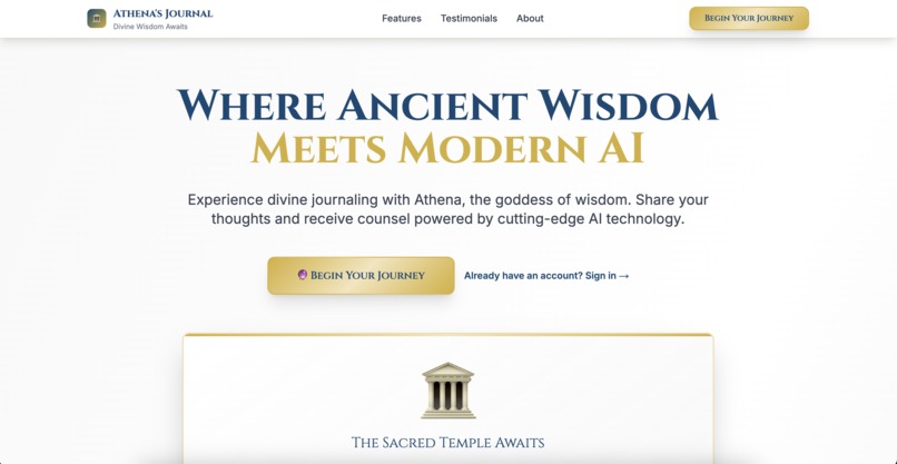 Athena's Journal – screenshot 1