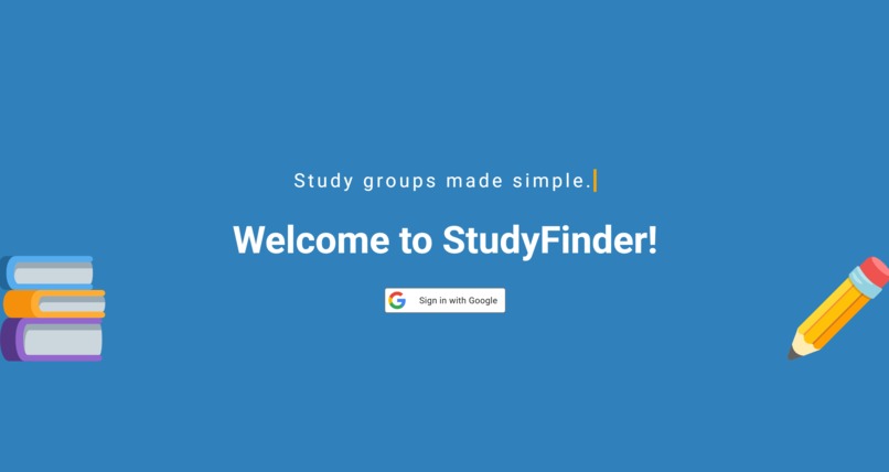 StudyFinder – screenshot 1