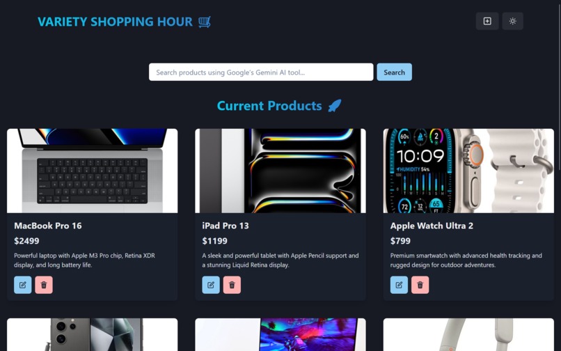 VarietyShoppingHour – screenshot 5