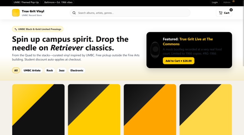 TrueGritVinyls – screenshot 1
