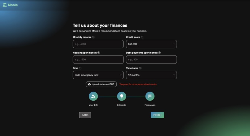 Moola – screenshot 6