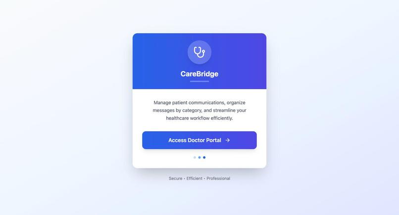 CareBridge – screenshot 2