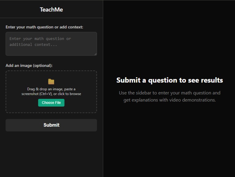 TeachMe – screenshot 1