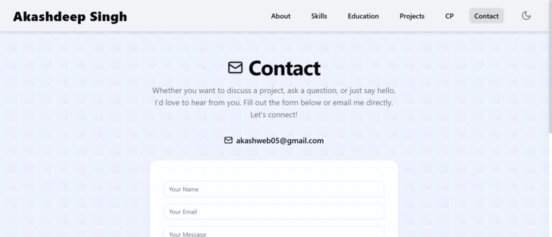 Akashdeep Singh Portfolio – screenshot 4