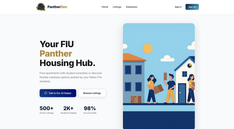 PantherDen – screenshot 1