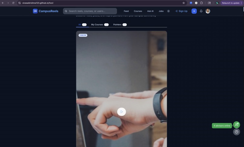 Campus Reels – screenshot 1