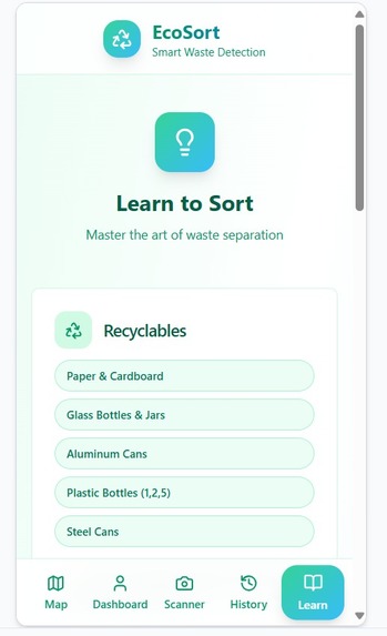EcoSort – screenshot 1