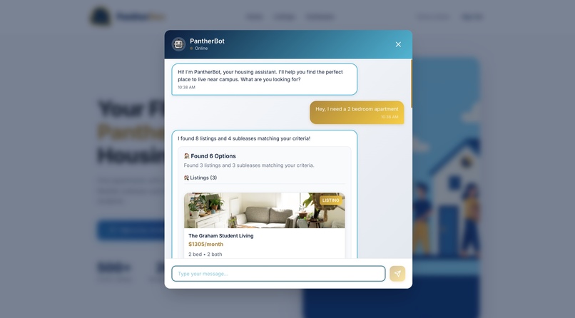 PantherDen – screenshot 2