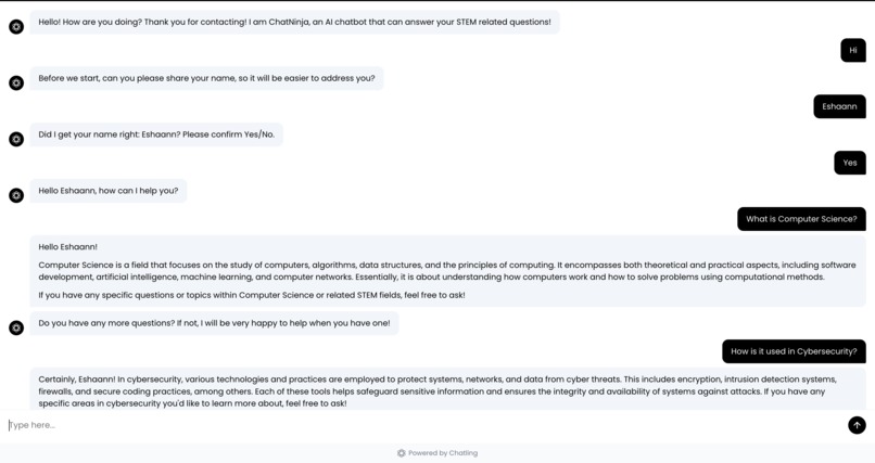 ChatNinja - 1.0 – screenshot 1