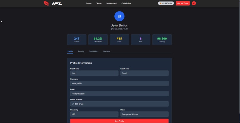 Intelligent Poker League – screenshot 7