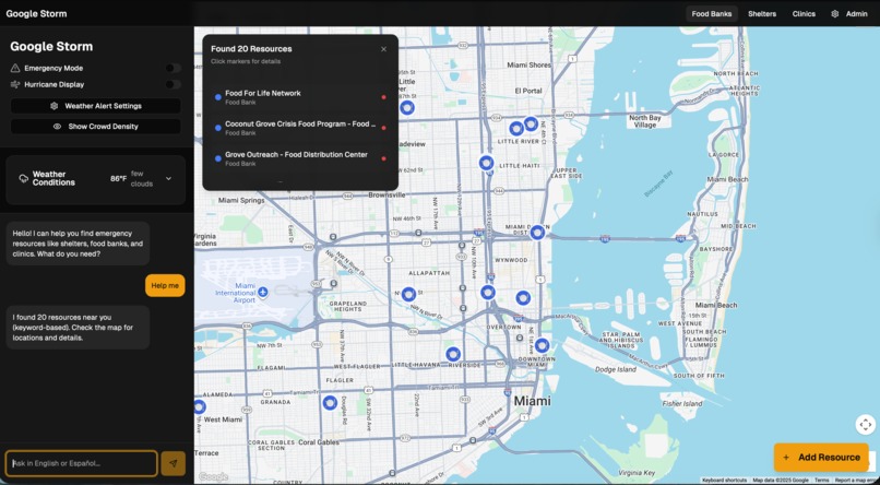 Google Storm – screenshot 1