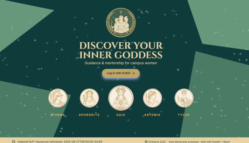 Gaia – Goddess-Guided Mentorship – screenshot 1