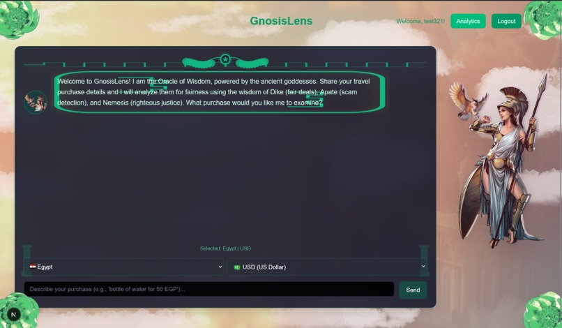 GnosisLens – screenshot 1
