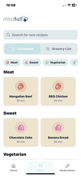 mindfull – screenshot 2