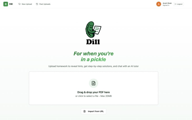 Dill.study – screenshot 1