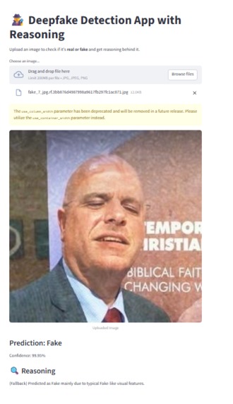 Deepfake Sentinel: AI-Powered Safety Shield – screenshot 3