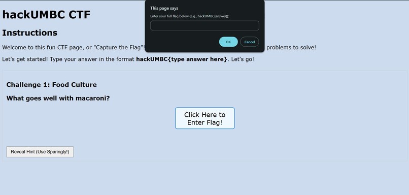 A Fun And Friendly CTF - For & By High Schoolers – screenshot 2