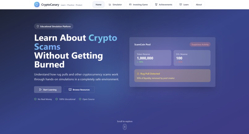CryptoCanary – screenshot 1