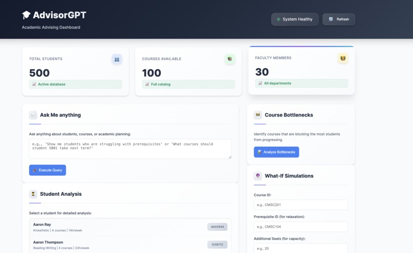 AdvisorGPT – screenshot 1