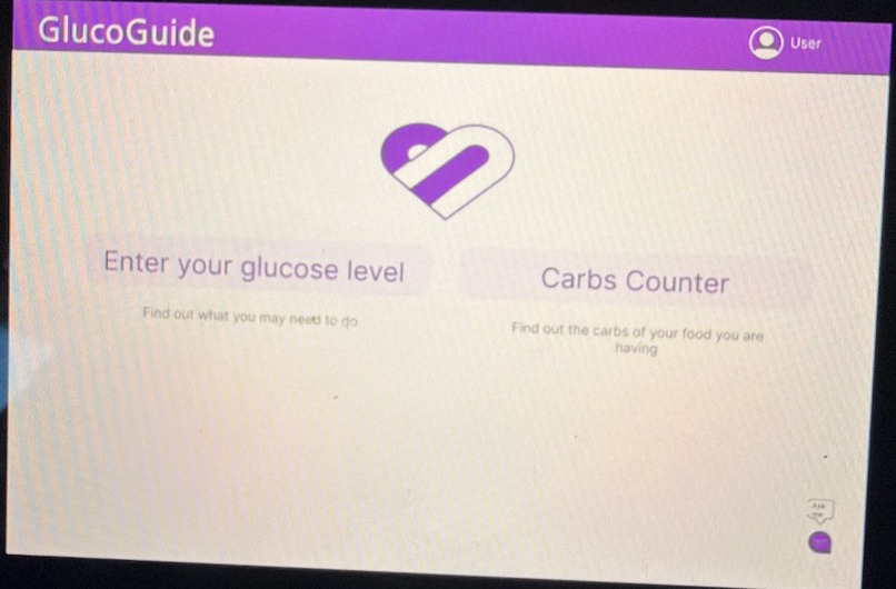 GlucoGuide – screenshot 1