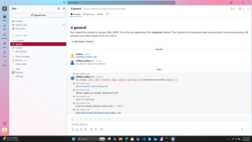CFPB Government Bot remastered  – screenshot 1