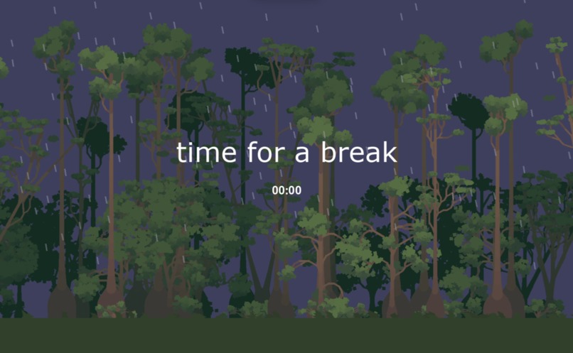 Rainforest Pomodoro – screenshot 1