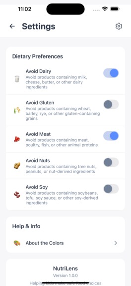 nutriLens – screenshot 7