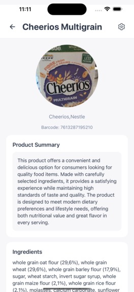 nutriLens – screenshot 10