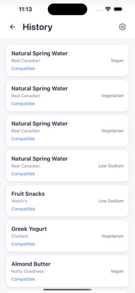 nutriLens – screenshot 11