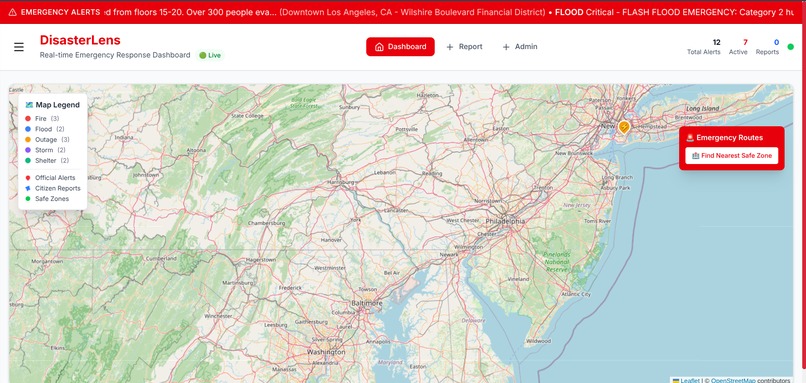 DisasterLens – screenshot 1