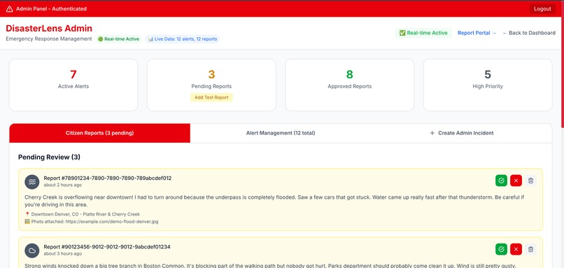 DisasterLens – screenshot 3