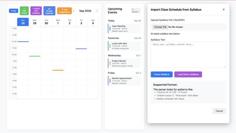 The CalendarPal – screenshot 4