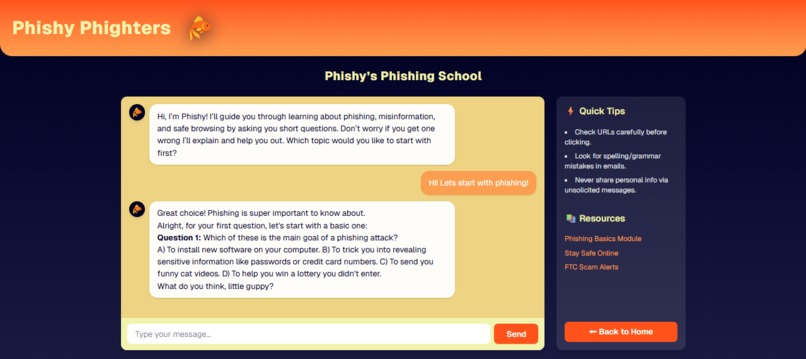 Phishy Phighters – screenshot 2
