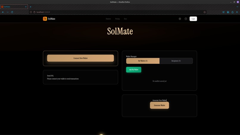 SolMate – screenshot 2