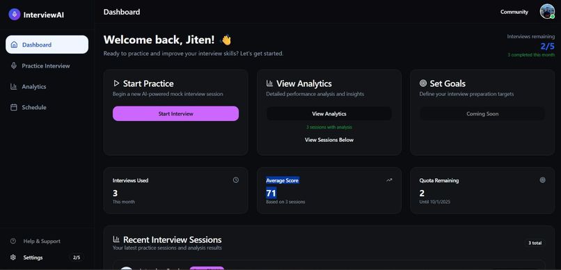 InterviewAI – screenshot 3